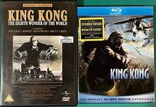 2x-King Kong DVD/Blu Ray Golden Classics PAL Import! comprar usado  Enviando para Brazil