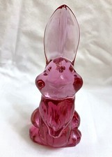 Estatueta de coelho vintage rosa vidro Viking Thumper comprar usado  Enviando para Brazil