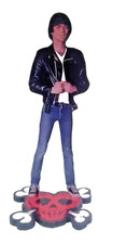 DEE DEE RAMONE 8" DISPLAY STANDEE Figura Estátua The Ramones Recorte Boneca Punk DVD comprar usado  Enviando para Brazil