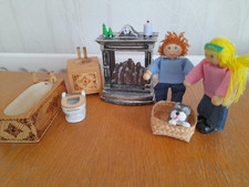 Bundle wooden dolls for sale  LEICESTER