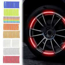 20 peças adesivos de tira reflexiva cubo de roda de carro aro fita decalque acessórios comprar usado  Enviando para Brazil