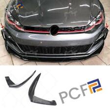 Lâmpada de neblina frontal de fibra de carbono tampa tira pálpebra para 2018-2020 VW Golf GTI MK7.5 comprar usado  Enviando para Brazil