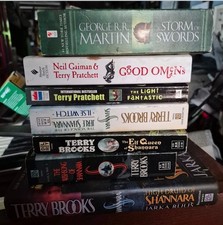 Lot fantasy books for sale  Halifax