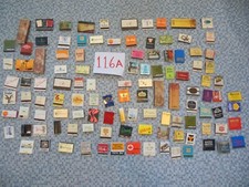 104x vintage matchboxes for sale  CARNFORTH