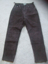 Real leather suede for sale  NORWICH