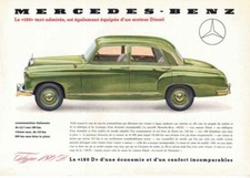 Catalogue brochure Mercedes 180 D W120 09/1954 France comprar usado  Enviando para Brazil