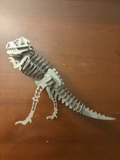Quebra-cabeça de madeira 3D dinossauro – Modelo esqueleto T-Rex – Brinquedo de exibição pré-montado comprar usado  Enviando para Brazil