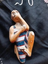 Vintage chalkware wall for sale  LLANIDLOES
