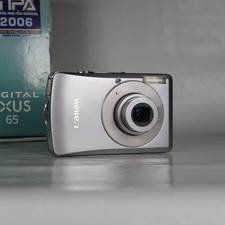 Canon IXUS 65 6.0MP Digital Compact Camera Silver, SD Card, Manual, Boxed comprar usado  Enviando para Brazil