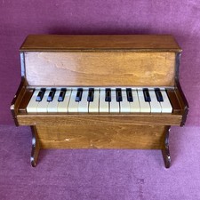 Mini piano vertical vintage brinquedo Mundia Beilei 24 teclas (16D) MO#8725 comprar usado  Enviando para Brazil