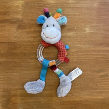 Peluche doudou girafe d'occasion  Rully