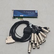 Digigram LoLa 280 Skimmer de Registro 8 Canales HD Grabación de Audio Tarjeta PCIe x1 LP segunda mano  Embacar hacia Mexico