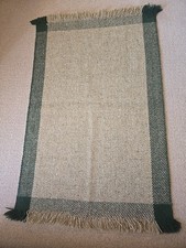 Woven wool rug for sale  SWANSEA