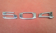 PEUGEOT "504" Emblème Lettrage Logo Chrome*/Badge Emblem Letters/Schriftzug comprar usado  Enviando para Brazil