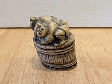 small 2 adult netsuke for sale  Hillside