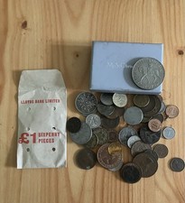 Box old coins for sale  EXMOUTH
