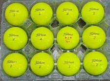 titleist yellow golf balls for sale  CHORLEY