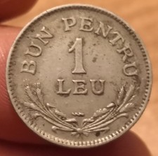 Moneta leu 1924 usato  Olbia