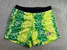 Shorts de tabuleiro Mormaii masculino tamanho G? Cordão para baús de natação verde floral forrado, usado comprar usado  Enviando para Brazil