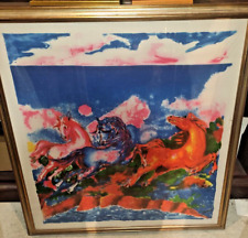 Serigrafia aligi sassu usato  Amantea