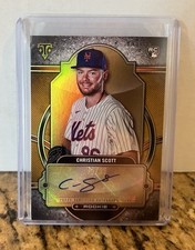 2024 Topps Triple Threads Christian Scott /25 Gold Rookie Auto RA-SCO comprar usado  Enviando para Brazil
