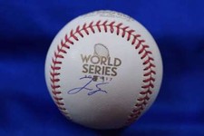 Bola de beisebol assinada por George Springer PSA DNA autografada 2017 World Series comprar usado  Enviando para Brazil