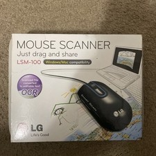 Mouse LG Smart Mouse Scanner Preto Computador USB 1200 DPI Modelo LSM-100, usado comprar usado  Enviando para Brazil