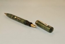 COMBINAÇÃO DE CANETA-TINTEIRO VINTAGE AGR WAL OVERSIZE E LÁPIS ADEREÇO - RARO - C1930 comprar usado  Enviando para Brazil