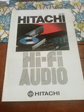 Catalogue hitachi 1985 d'occasion  Auray