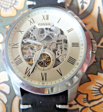 Usado, Relógio Fossil ME3052 Grant automático esqueleto pulseira de couro marrom - Excelente comprar usado Usado, Relógio Fossil ME3052 Grant automático esqueleto pulseira de couro marrom - Excelente comprar usado  Enviando para Brazil