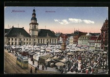 Ansichtskarte mannheim marktpl gebraucht kaufen  Berlin