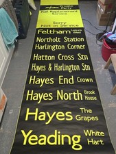 London bus destination for sale  WESTERHAM