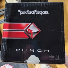 Rockford Fosgate Punch P2D4-8 1-Way 8 pol. Subwoofer automotivo comprar usado  Enviando para Brazil