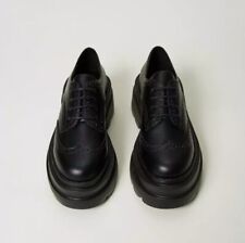 Scarpe nere stringate usato  Roma