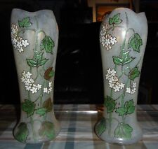 Legras pair enamelled d'occasion  Expédié en Belgium