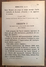 Portula 1888 regio usato  Italia