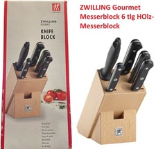 Zwilling gourmet messerblock gebraucht kaufen  Steinhagen