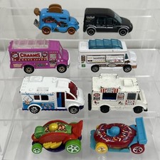 Lote Hot Wheels Food Truck Bom Humor Sorvete Asada Bake Shop Brinde Hambúrguer comprar usado  Enviando para Brazil