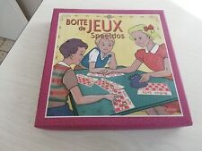 Boîte coffret jeux d'occasion  Bujaleuf