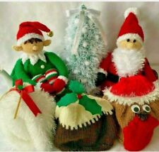 Hand knitted christmas for sale  WIGAN