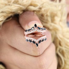 Simulated marquise black for sale  Dayton
