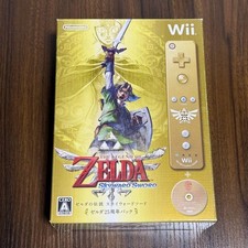 Usado, Controle remoto dourado Nintendo Wii The Legend of Zelda Skyward Sword pacote 25º aniversário comprar usado  Enviando para Brazil
