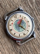 SPUTNIK KIROVSKIE Crab 35mm | Wybitna tarcza | Pudełko | Zegarek vintage lata 50-te na sprzedaż  PL