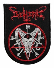 BEHERIT - PENTAGRAM [prasować] - Haftowana naszywka / Archgoat Teitanblood Revenge na sprzedaż  PL