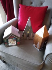 Three christmas biscuit for sale  NOTTINGHAM
