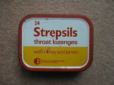 Vintage strepsils tin for sale  WARMINSTER