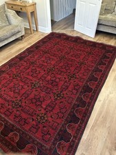 Large handwoven afghan for sale  KETTERING