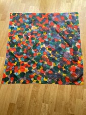 Seidenmalerei 90x90cm seide gebraucht kaufen  Hamburg