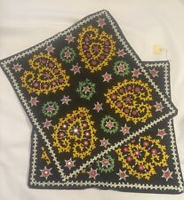 Vintage embroidered pillow for sale  Oakland