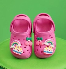 Girls pink croc for sale  SOUTHSEA